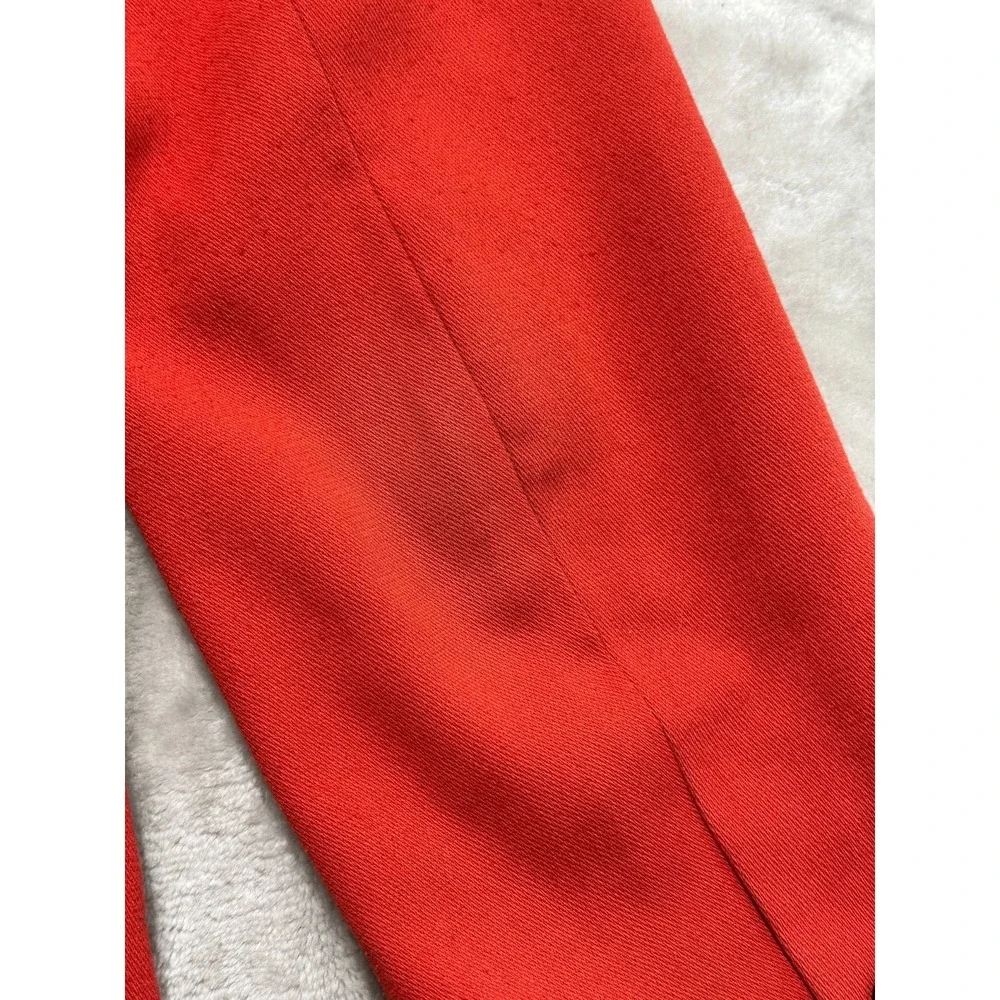 Norton McNaughton Blazer Womens Size 10 Orange 3 Button Vintage‎ Lined Flaws